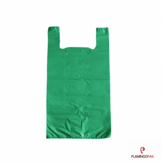 Пакет майка (30*60) - зеленый